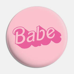 Pink Babe Pin