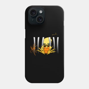 Grumpy Chicken Prison Phone Case