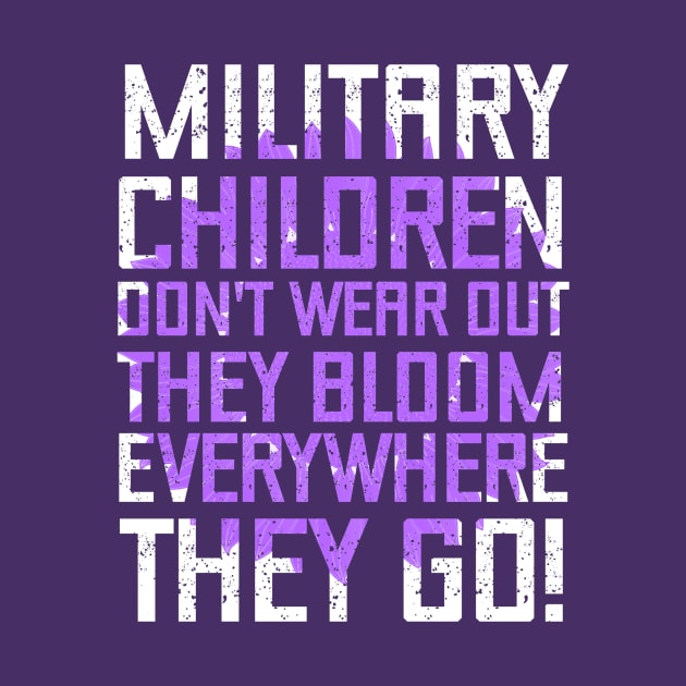 Purple Up For Military Kids - Month of the Military Child 2023 by PraiseArts 