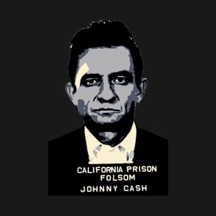 Johnny cash - Black Vintage T-Shirt