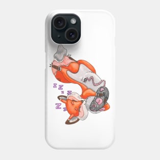 Sleeping fox named Liso Phone Case