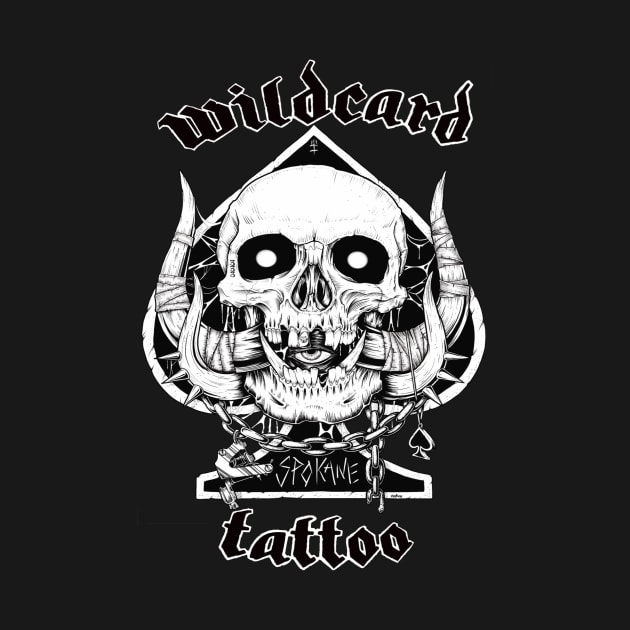 Wildcard Tattoo shop shirt by Crimemachine