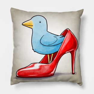 Fashion Bird - Heels Pillow