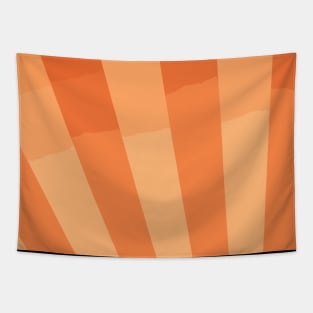 Orange Clouds Tapestry