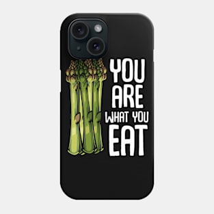 Asparagus - You Are What You Eat - Vegetable Vegan Statement Phone Case