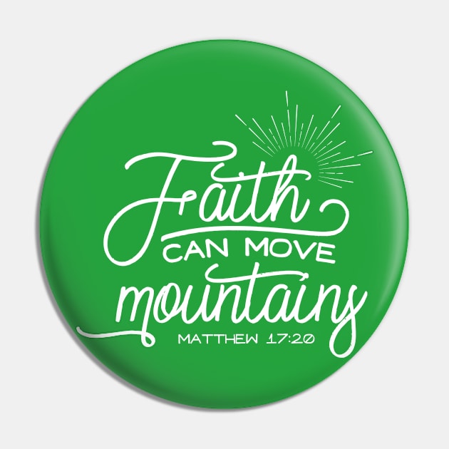 Faith Can Move Mountains Metthew 17:20 Pin by TheBlackCatprints