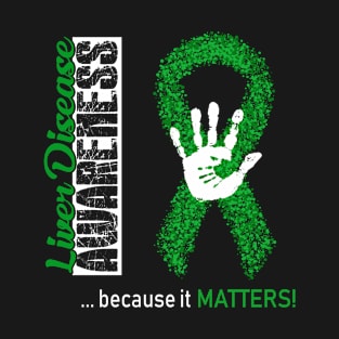 Liver Disease Awareness Because It Matters - In This Family We Fight Together T-Shirt