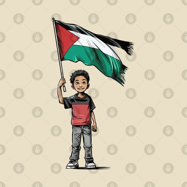Palestine Children by lomdor
