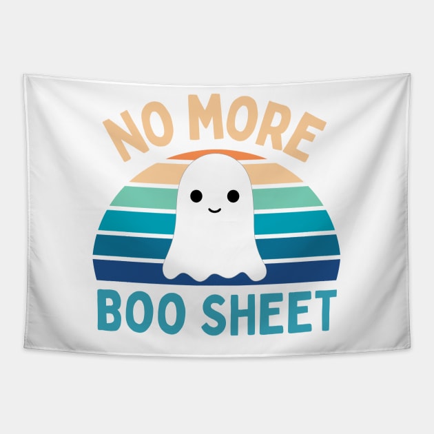 No More Boo Sheet Tapestry by MtWoodson