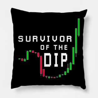 Shares Finances Rich Dip Trading Money Crises Crypto Pillow