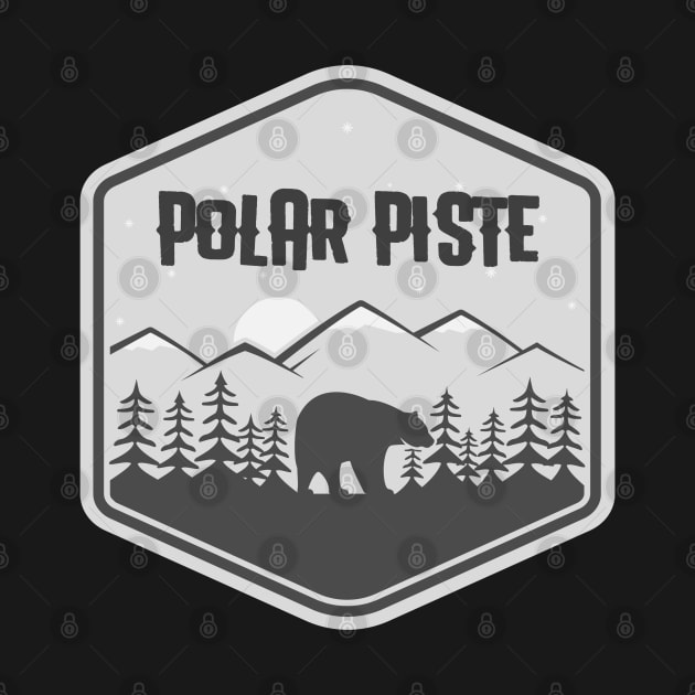 Polar Piste, snowboard t-shirts, lift t-shirts, snowboarding t-shirts, extreme sports, extreme t-shirts, rocky mountains, downhill t-shirts by Style Conscious