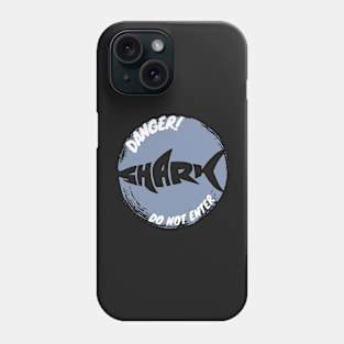 "Danger Shark Phone Case