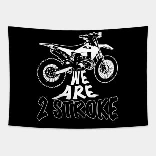 2 Stroke Motocross Tapestry