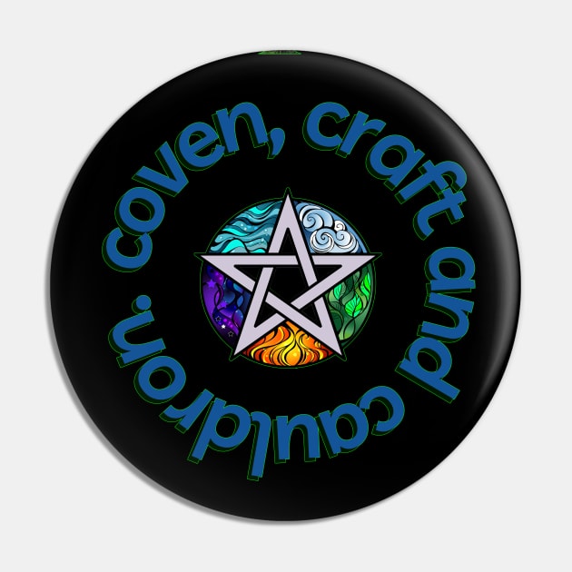 Coven, Craft and Cauldron-witchcraft and magic Pin by Rattykins