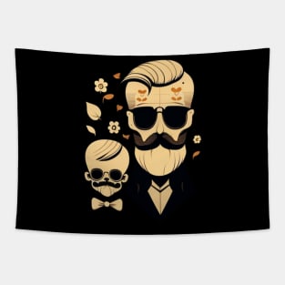 Father's Day skull Tapestry