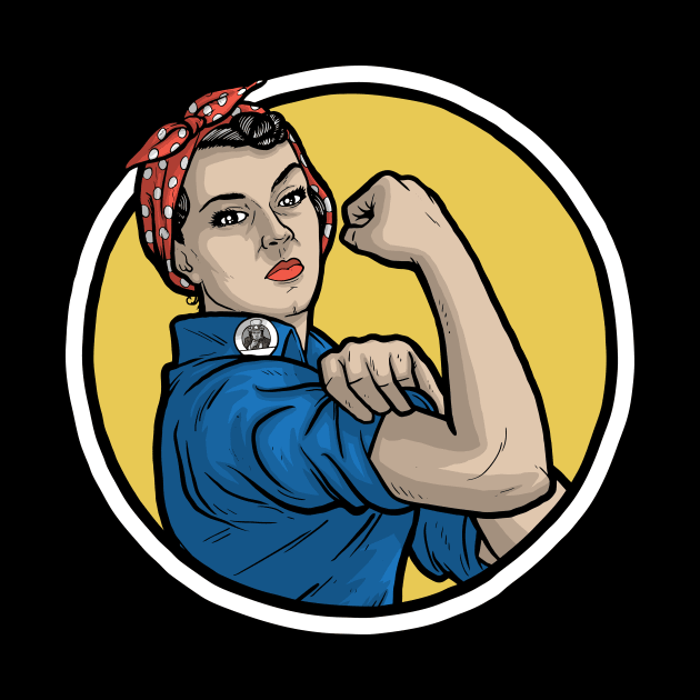 Rosie the Riveter by Baddest Shirt Co.