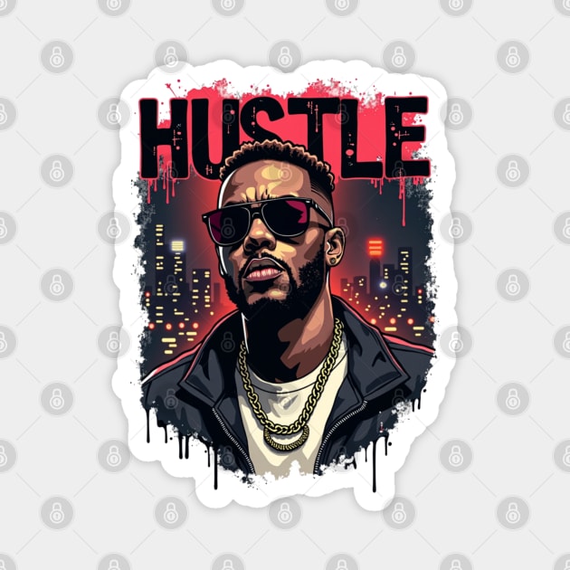 Street King: Bold Style and Urban Swagger Magnet by Steve