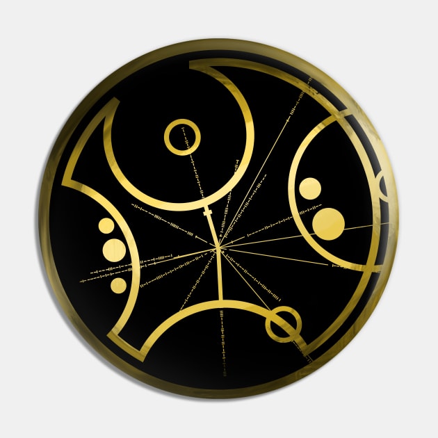 Voyager Gallifreyan Pulsar Map Pin by Circulartz