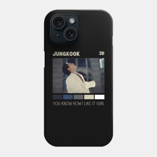 3D Jungkook BTS Phone Case