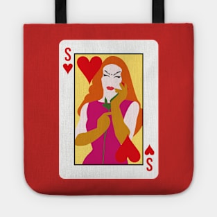 SASHA VELOUR CARD Tote