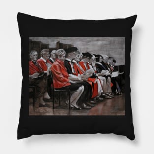 Graduation - Drawing by Avril Thomas - Adelaide Artist Pillow