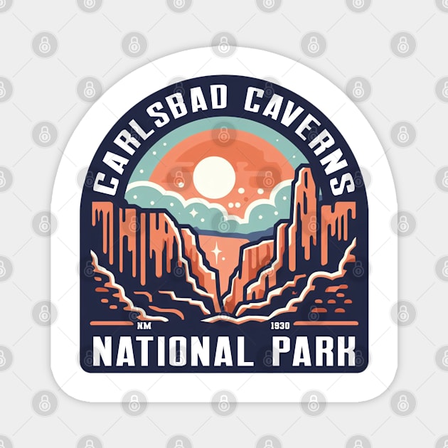 Carlsbad Caverns National Park Magnet by Americansports