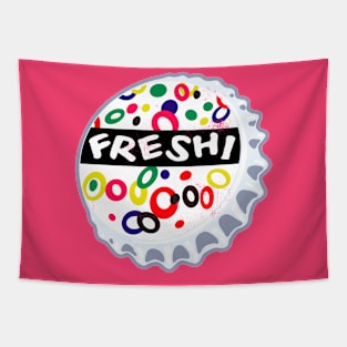 Vintage Freshi Soda Bottlecap Tapestry