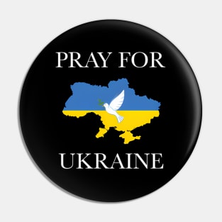 Pray For Ukraine Pin