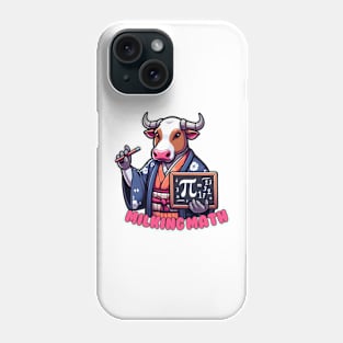 Pi day cow Phone Case