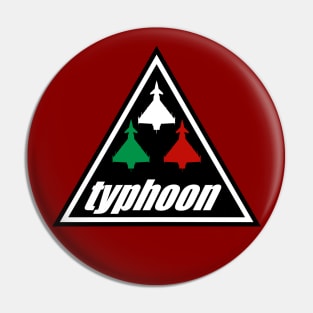 Italian Eurofighter Typhoon Patch Pin