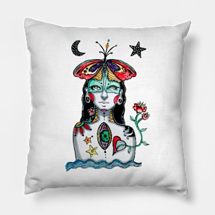 Serene at Night Pillow