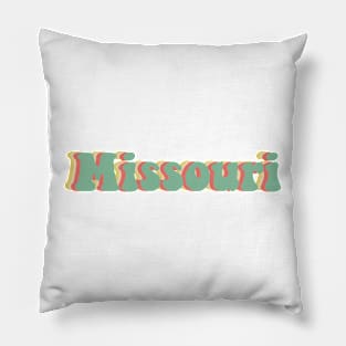 Missouri 70's Pillow