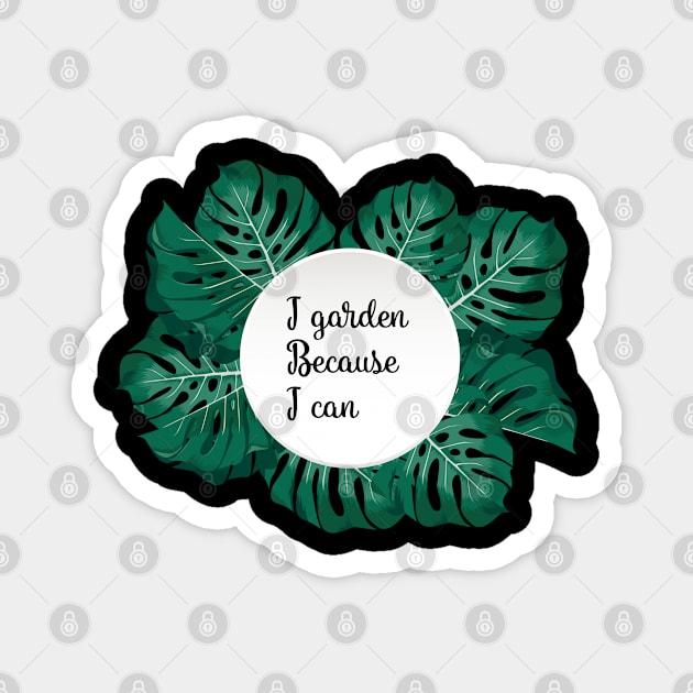 gardening Magnet by Design stars 5