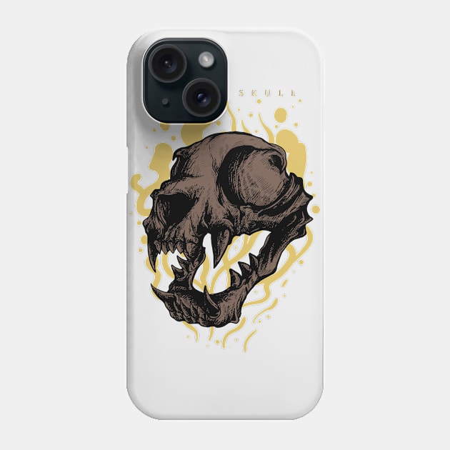 Soul of skull cat Phone Case by xxxbomb