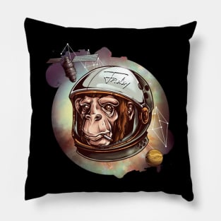 Moon monkey Pillow