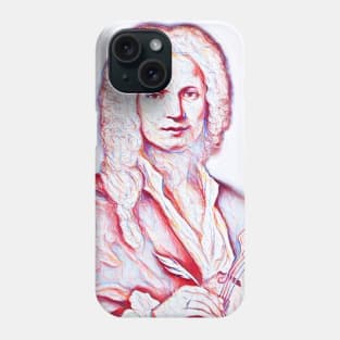 Antonio Vivaldi Portrait | Antonio Vivaldi Artwork | Line Art Phone Case