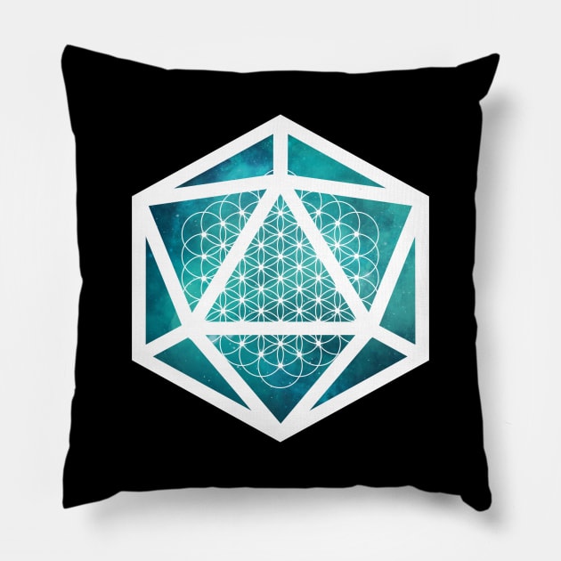 D20 Decal Badge - Magic Pillow by aaallsmiles