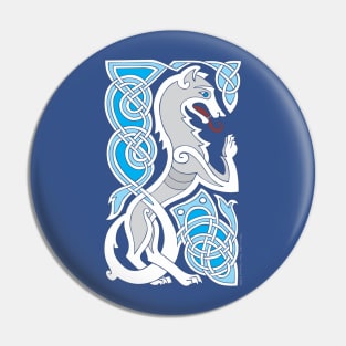 A Wolf of Winter Pin
