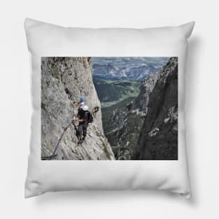 Via Ferrata Brigata Tridentina Pillow