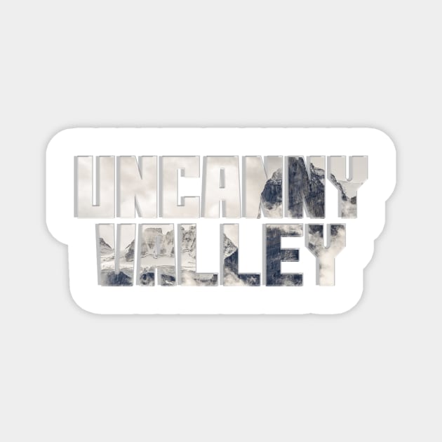 Uncanny Valley Magnet by afternoontees