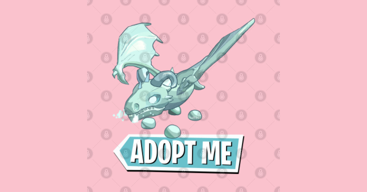 Frost Dragon - Adopt Me - Adopt Me - Laptop Case ...