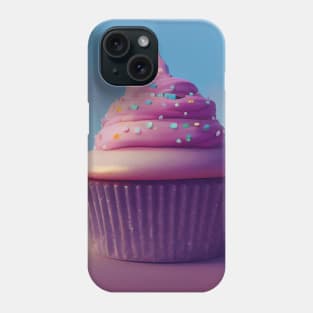 Cute delicious cupcake design Phone Case
