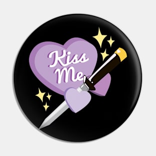 Kiss Me Candygram Pin