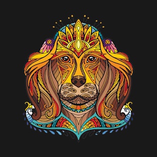 Mandala Dog T-Shirt