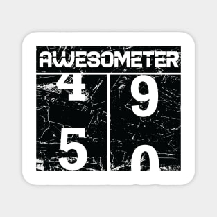Awsometer 50th Magnet
