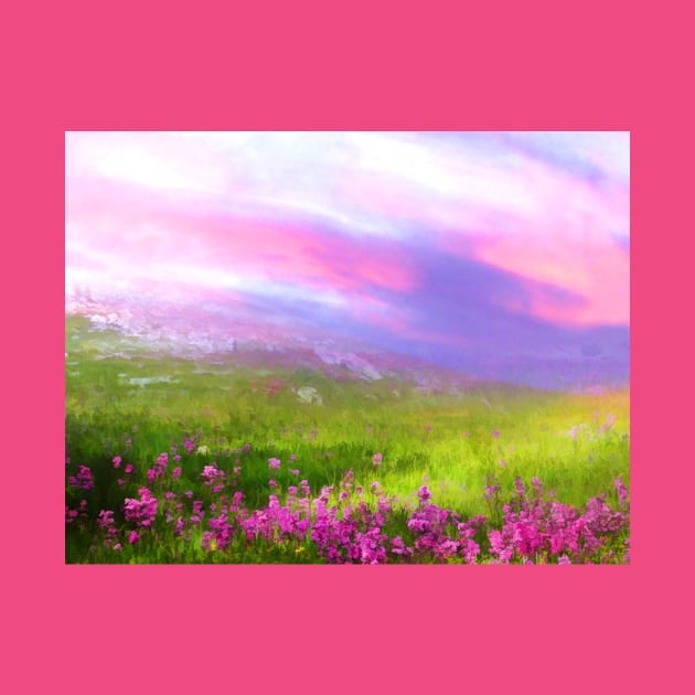 Pink Field by jasminaseidl