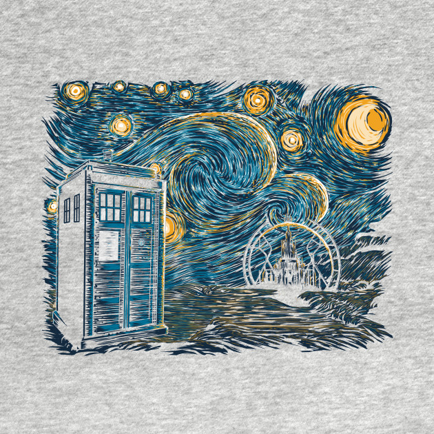 Starry Gallifrey - Doctor Who - T-Shirt