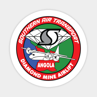 The PARANOIA CIA Airlines Collection: Southern Air Transport: Angola Airlift Magnet