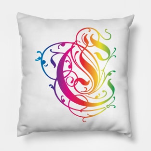 Name first alphabet C - LGBTQ Pillow