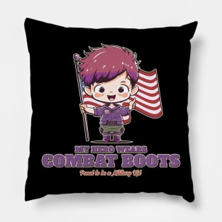 Military Kids Month Pillow